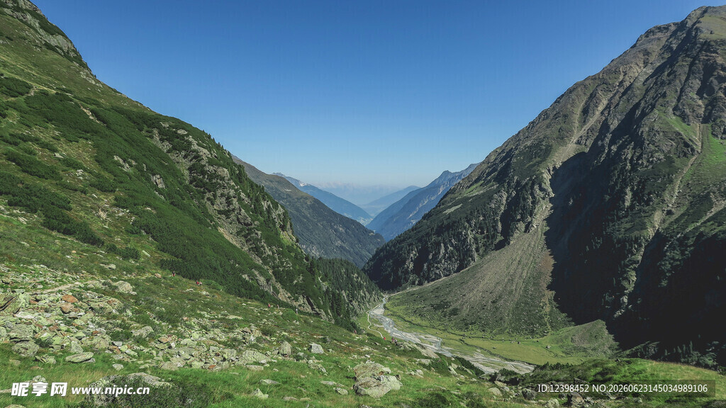 山间美景