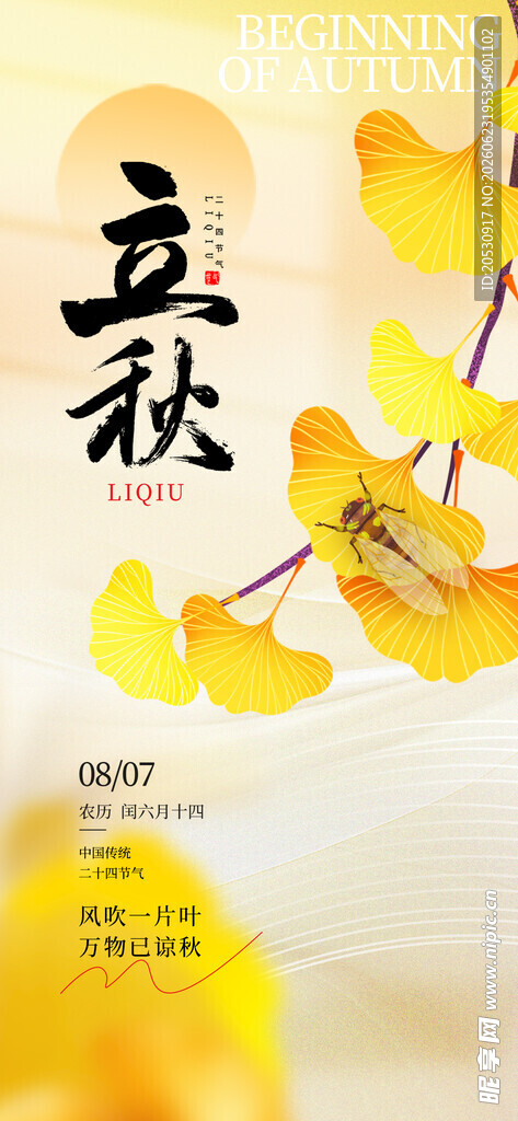 立秋时节银杏之美
