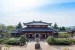 中式古建筑庭院景观