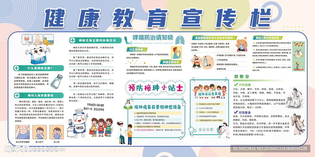 健康教育宣传栏