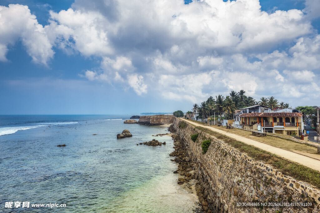海滨小镇风景