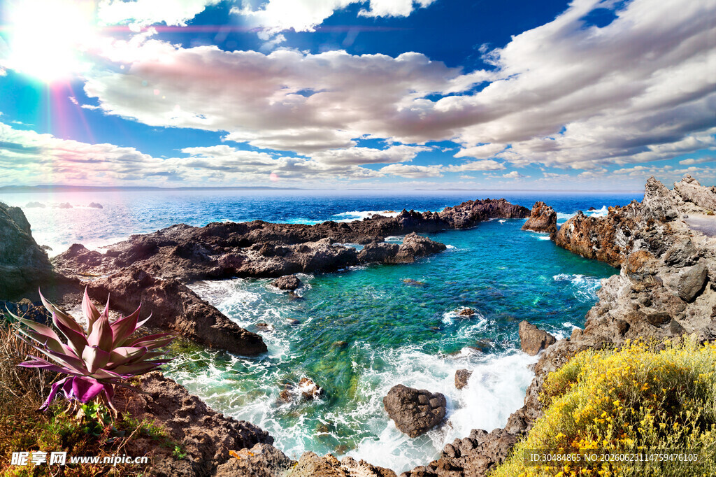 海边壮丽美景