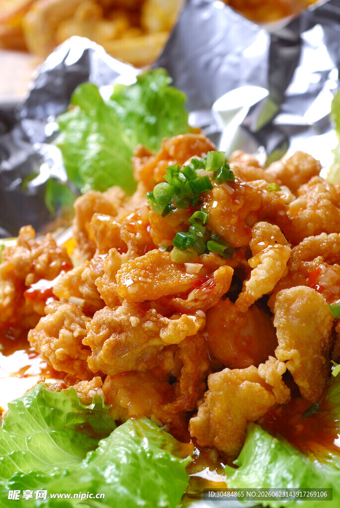 美味香辣鸡柳