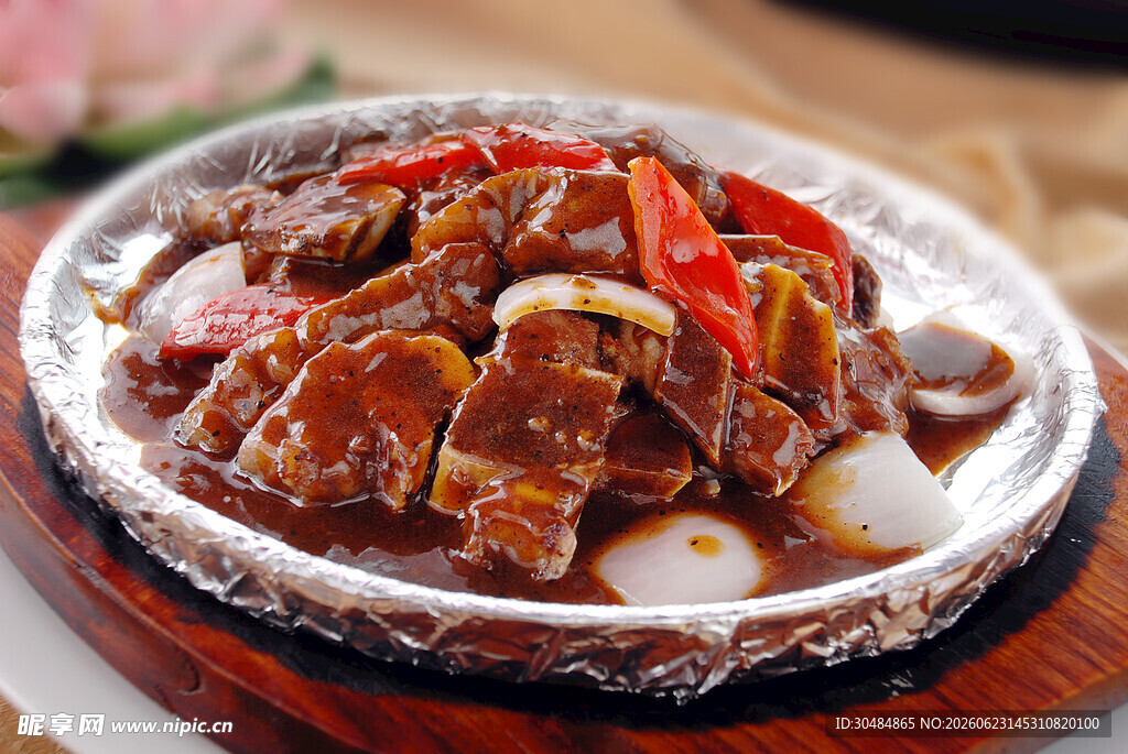 铁板香辣牛肉