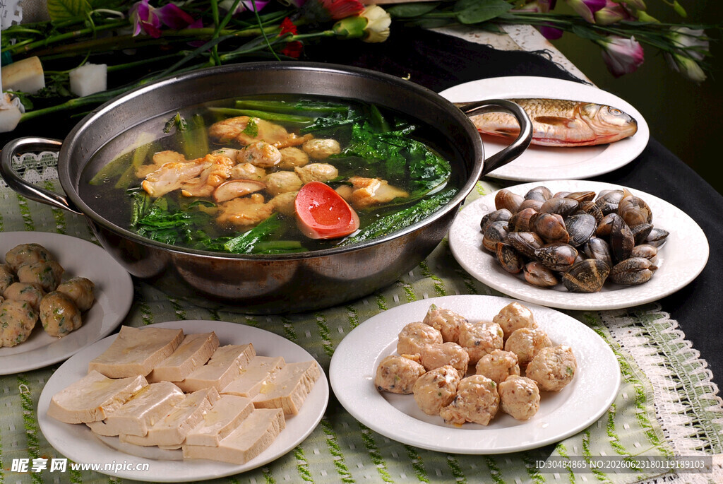 丰盛火锅食材大集合
