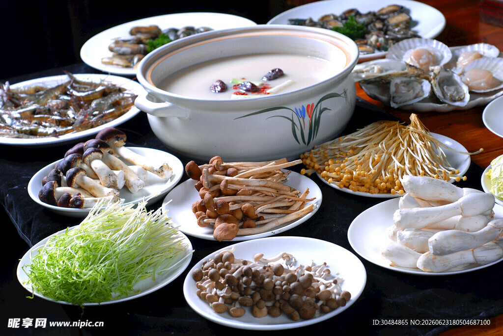 丰盛火锅食材大集合