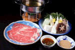 日式火锅食材套餐展示