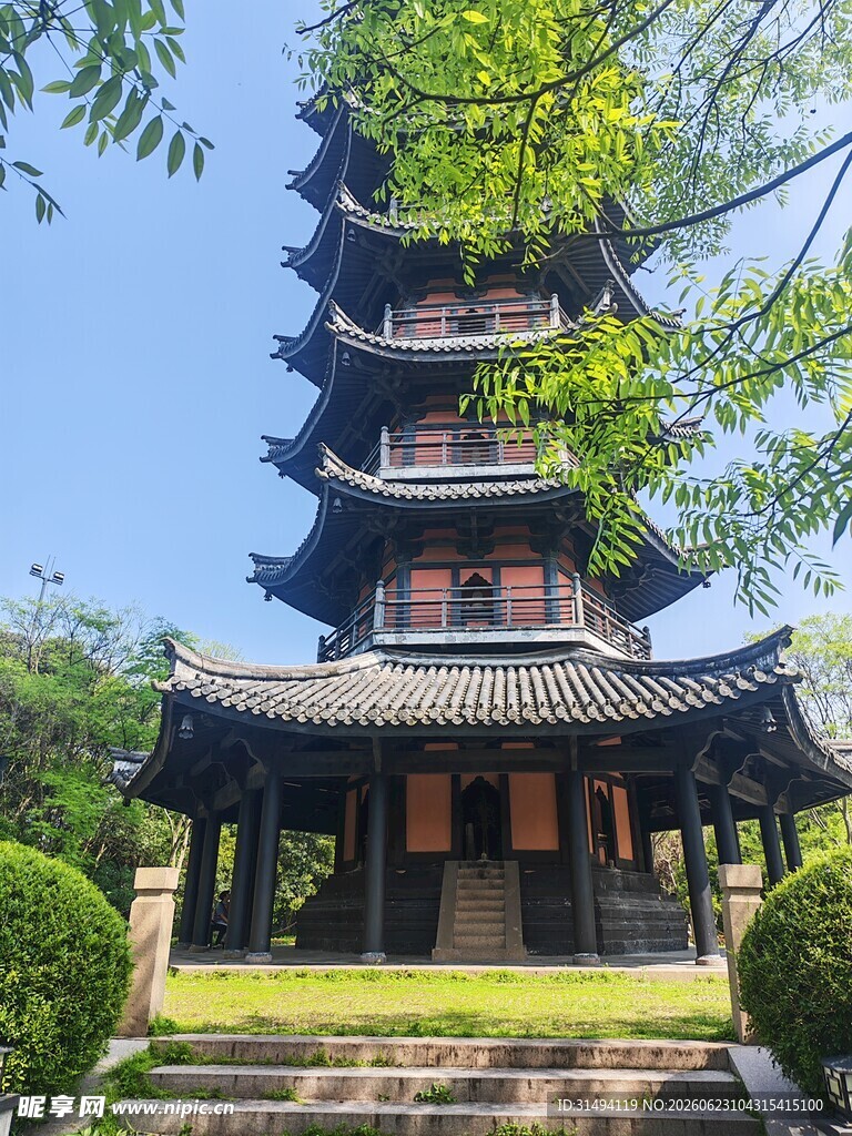 中式古塔