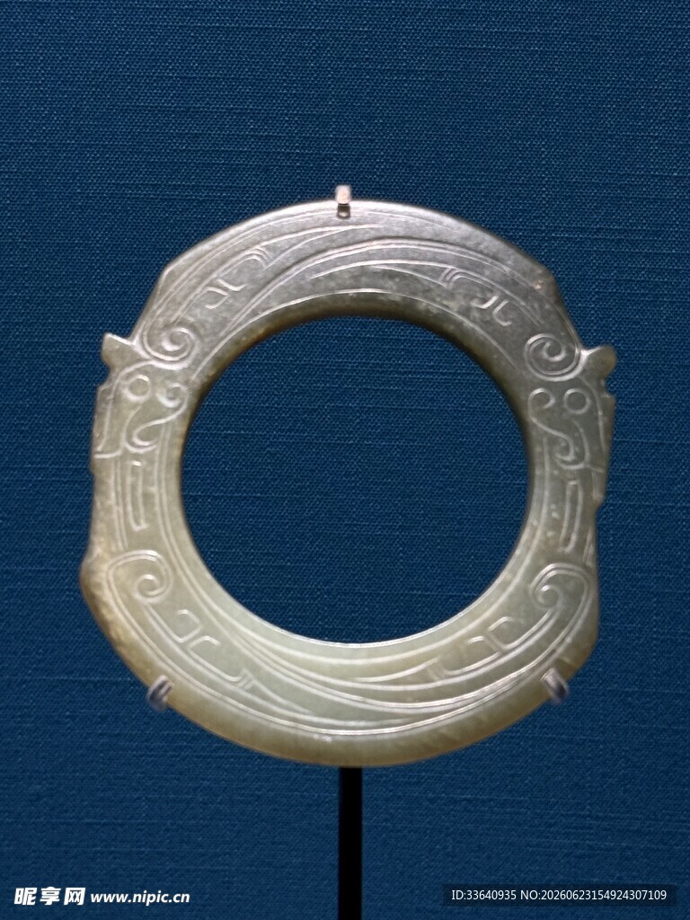 古玉环 精美纹饰尽显古韵