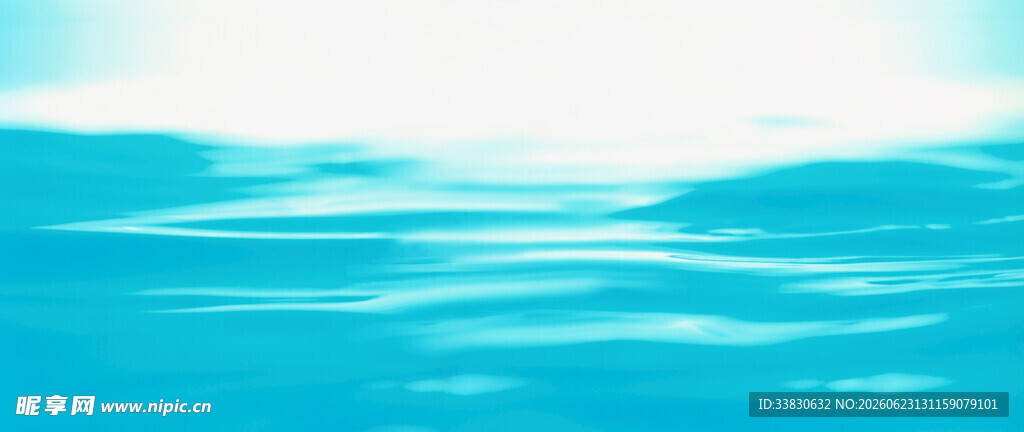 蓝色水波背景图