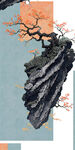 中国风山水风景古风画