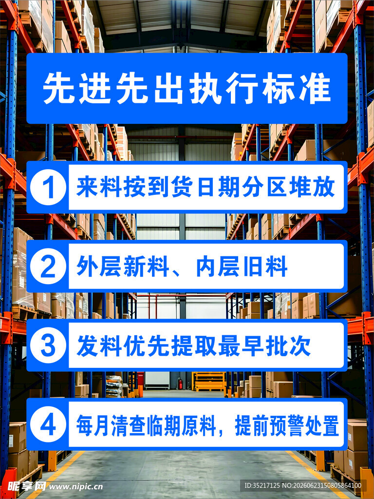 先进先出执行标准