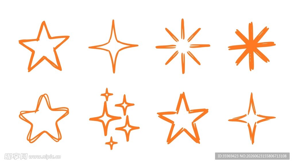 星星图案合集
