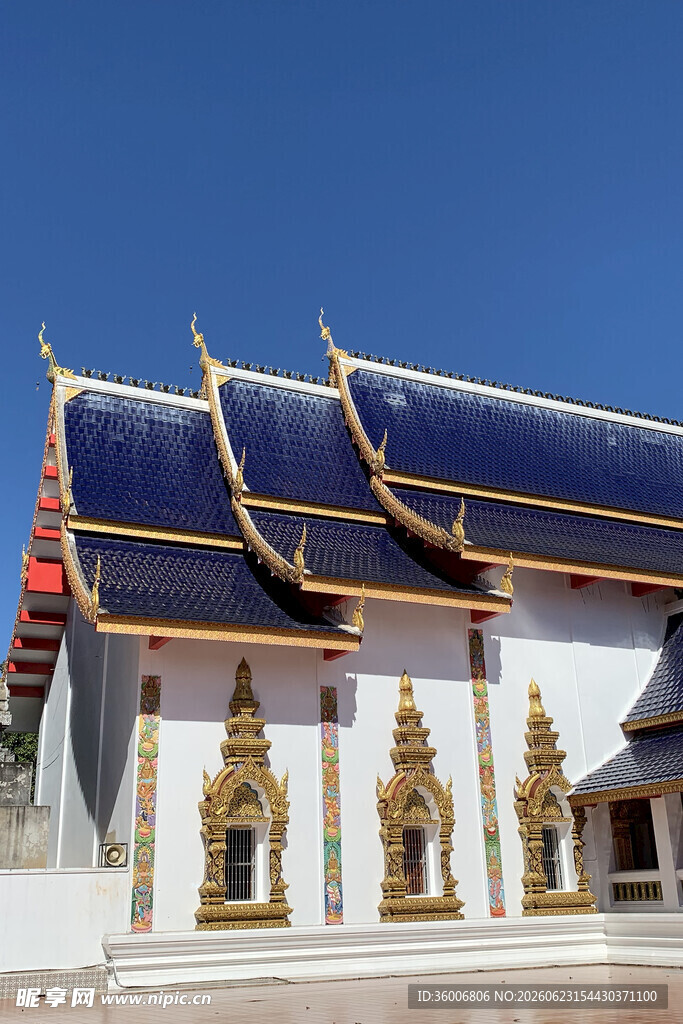 泰国寺庙建筑外观