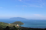 海岸风光远眺蓝色大海