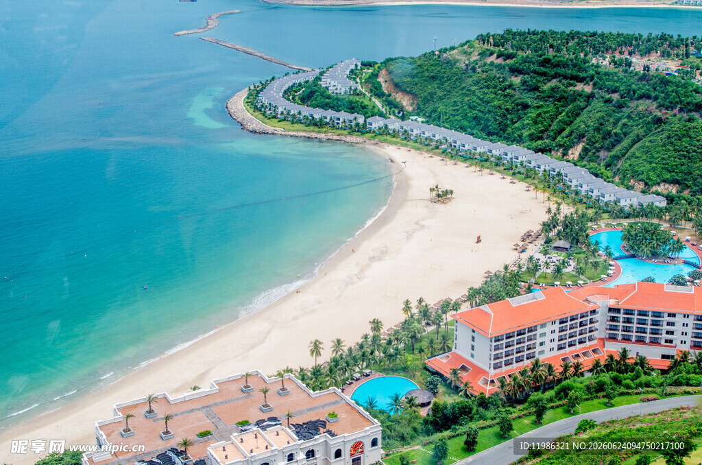 海滨度假胜地美丽风光