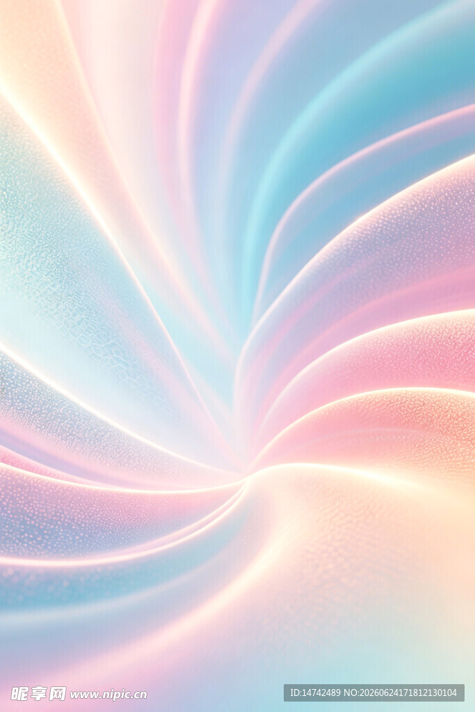 梦幻渐变流体背景图案
