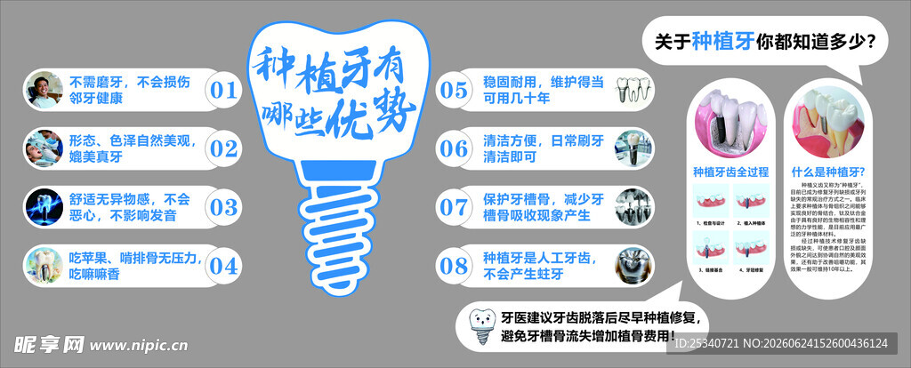 牙科文化墙