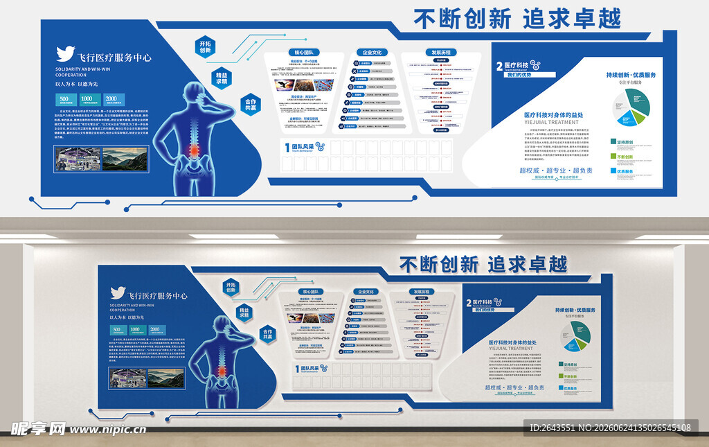 企业科技文化墙设计展示