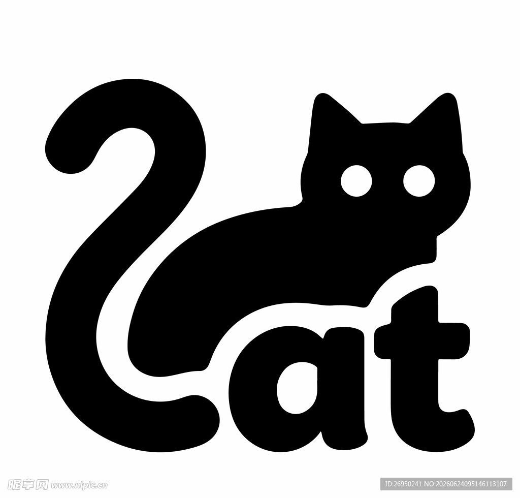 黑猫图案