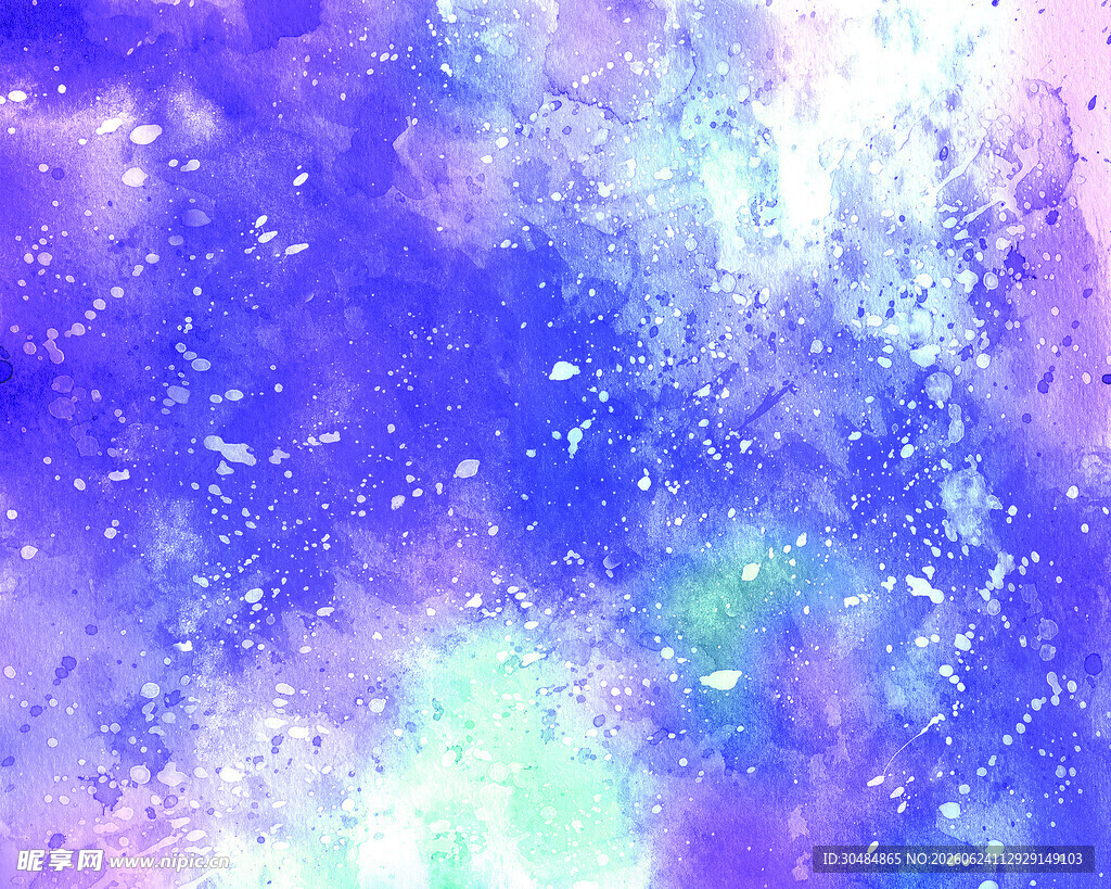 梦幻星空背景图