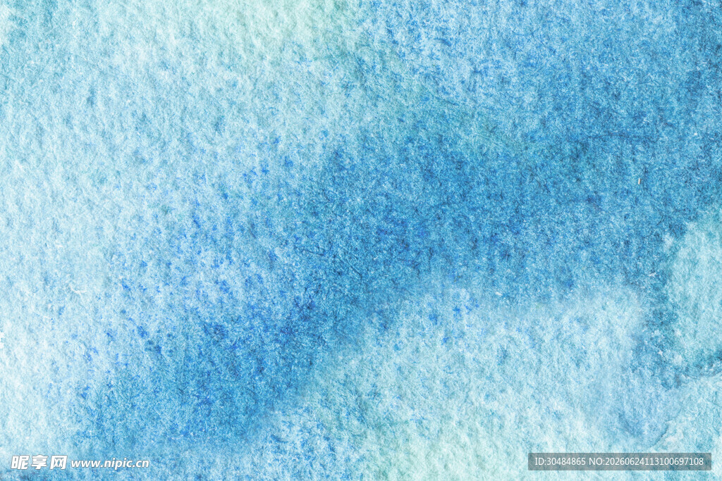 淡蓝色水彩纹理背景