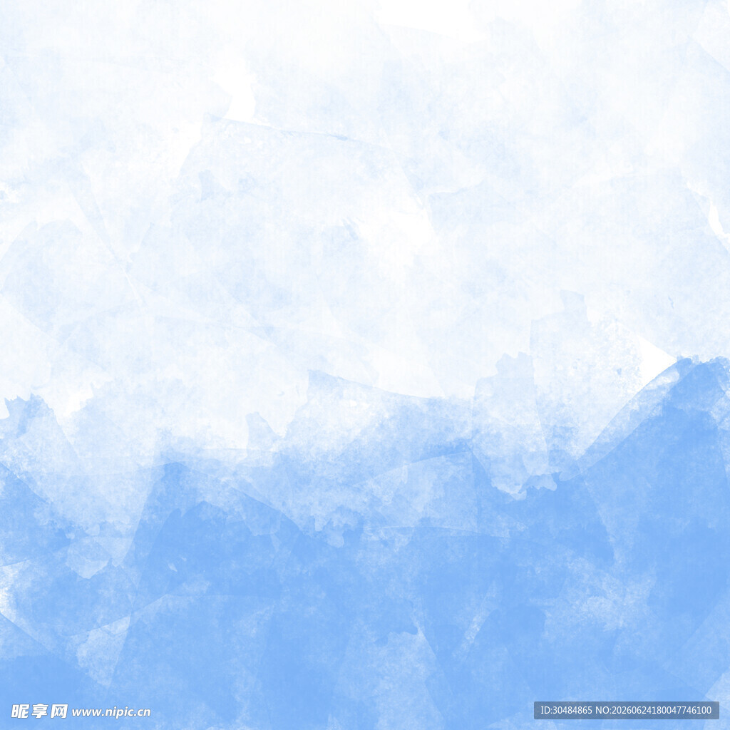 淡蓝色水彩背景纹理