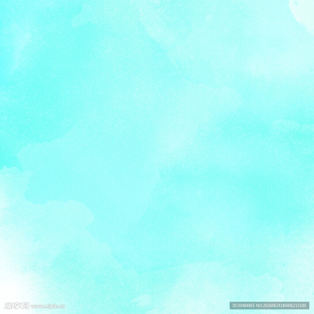 淡蓝色水彩背景纹理