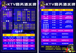 KTV炫酷酒水价格表