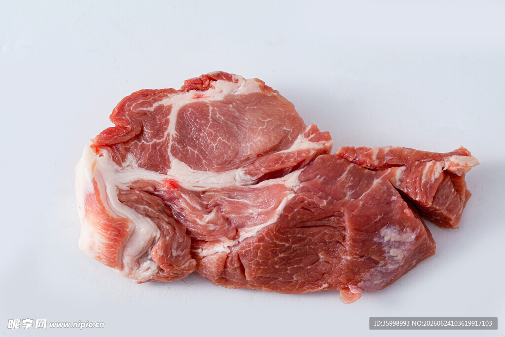 新鲜生猪肉块