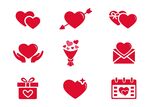 爱心图标合集