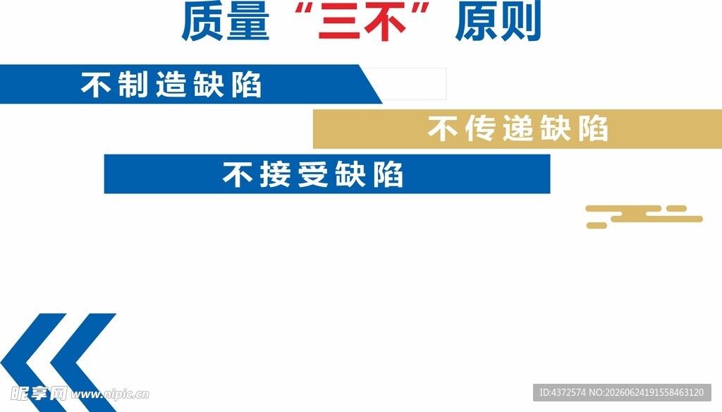 质量三不原则展示页