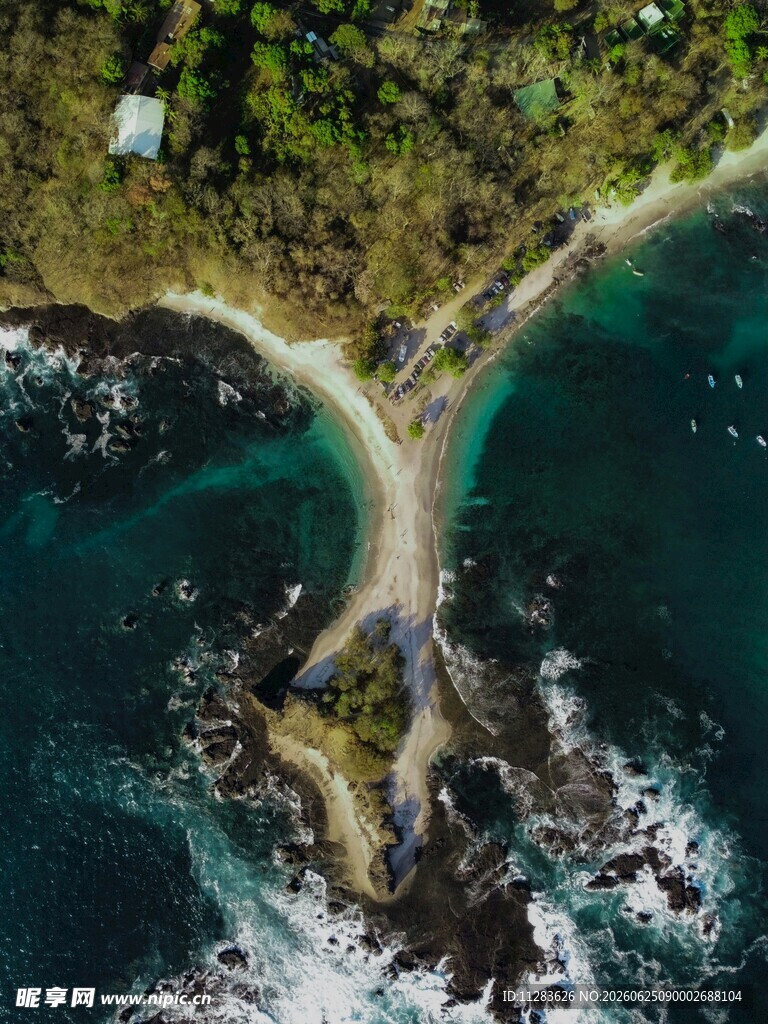海岛绝美海岸风光