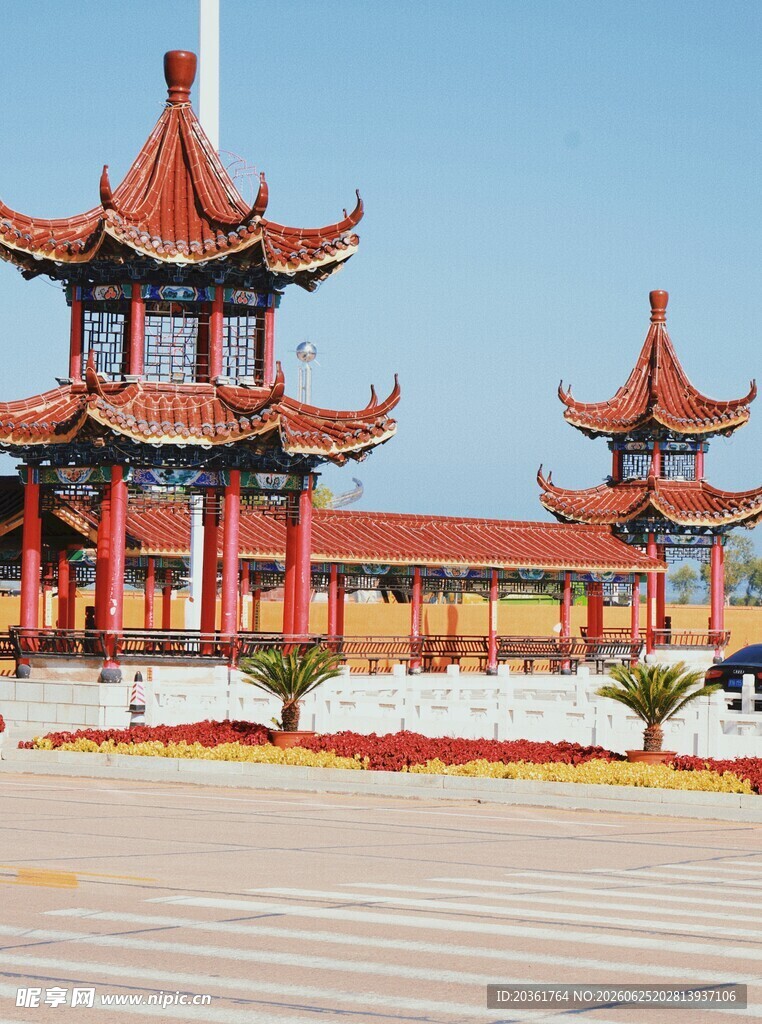 中式古建筑景观