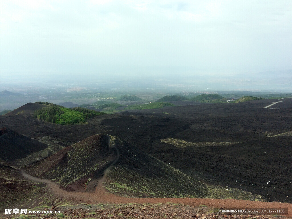 火山地貌景观