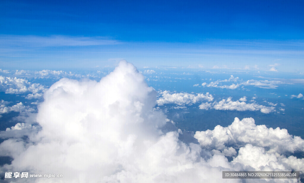 高空云海美景