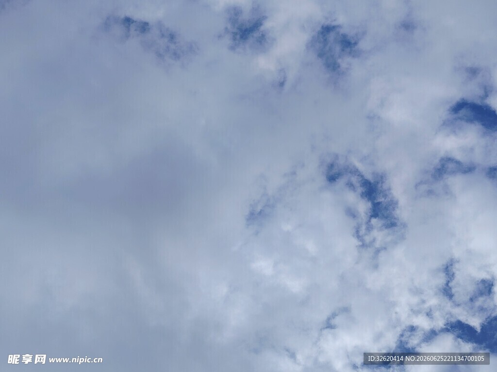 蓝天白云美景