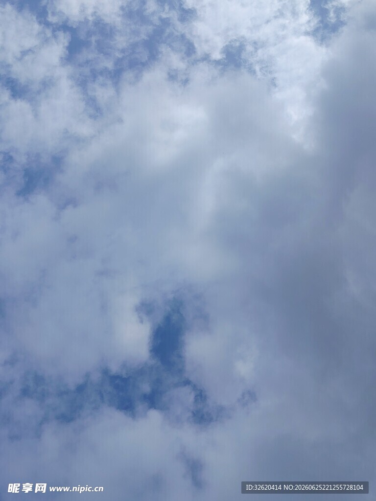 蓝天白云美景