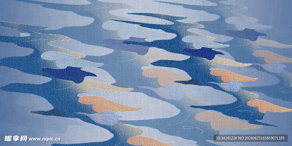 抽象水波图案纹理背景