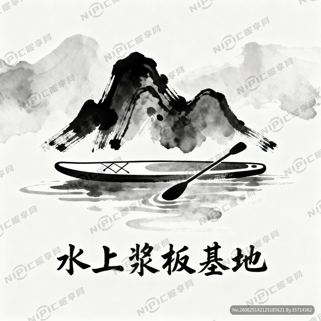 山谷 中国风 中国画 山水