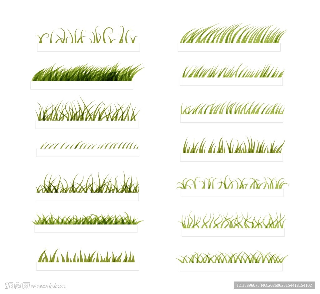 青草矢量素材