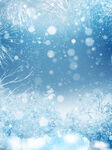 梦幻冰雪背景图