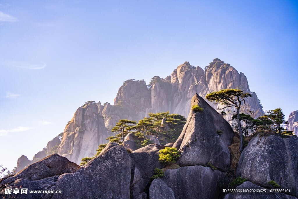 巍峨壮丽的高山景观