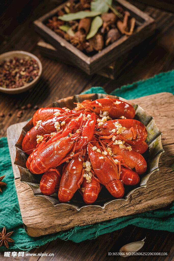 美味香辣小龙虾