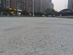 城市空旷路面场景