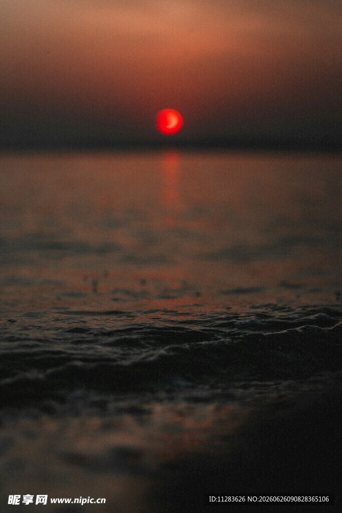 海上日落美景