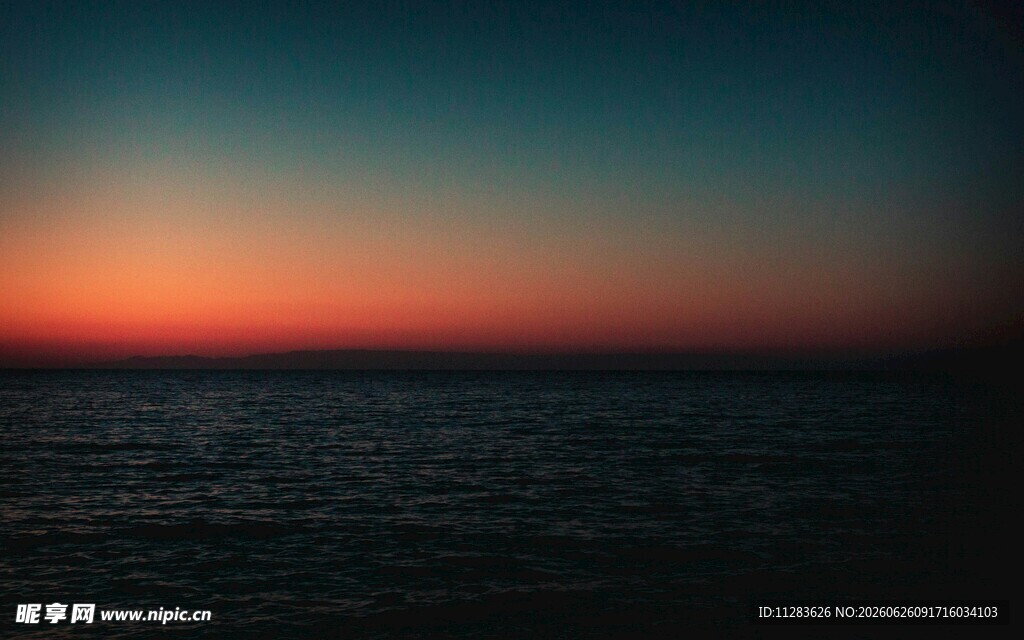 海上日落美景