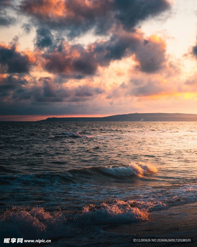 海边日落美景