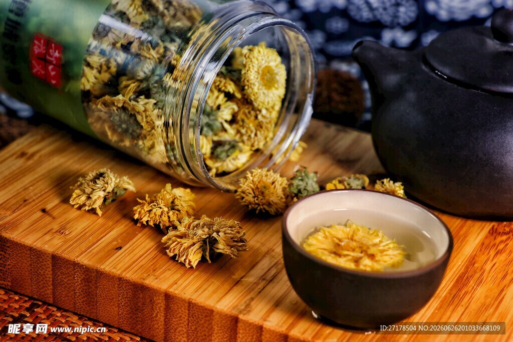 罐装菊花茶清新养生茶饮