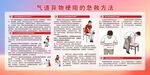 气道异物梗阻的急救方法